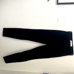 AYR Never Worn Hi-Rise Skinny Jeans in Jet Black 25 x 28/ US 0-2.